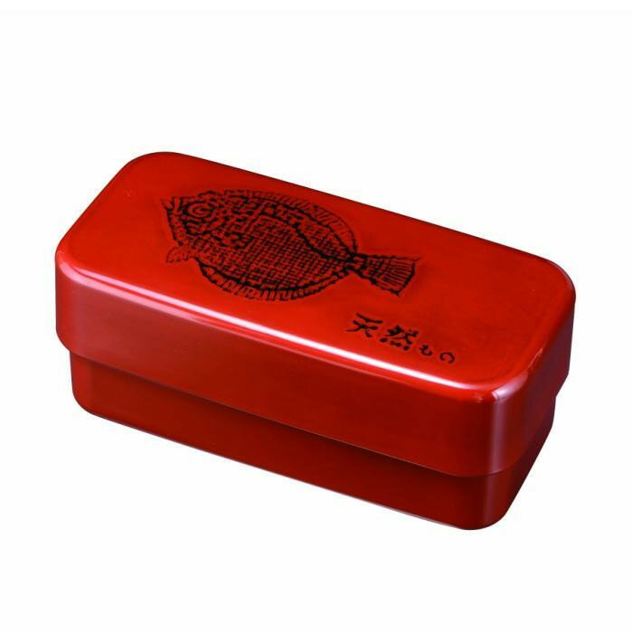 【ふるさと納税】長角入子弁当箱 特大 根来 ひらめ（中子なし）シール付 ［YG490］ | 工芸品 日用品 キッチン 弁当箱 ランチボックス 送料無料 おすすめ 人気