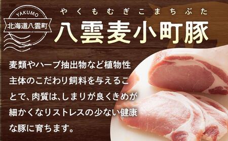 【八雲ブランド】八雲麦小町豚 バーベキューセット7点詰め合わせ(2セット)（ロース・ソーセージ等） 【  ロース ソーセージ 肉 ブランド肉 肉加工品 豚 豚肉 バーベキュー BBQ 焼肉 焼き肉 食