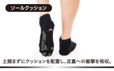 【27-29cm】【3色セット】Runtage ゴルフソックス アスリートラウンドPRO Ver.2 ショート丈【イイダ靴下株式会社】[HBB022] 靴下 運動用