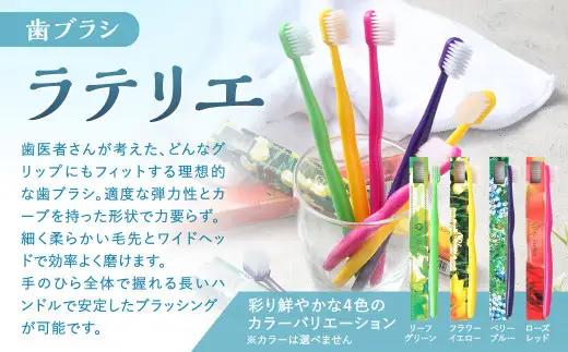 歯医者さんが考案した歯ブラシ・歯磨き粉セット（ラテリエ×2本、レモンマートル＆シャインズ×7本）【10009】 歯ブラシ 歯磨き粉 ラテリエ 歯磨き はみがき マウスケア 健康