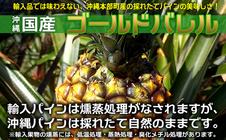 【2026年発送】先行予約 ゴールドバレル 3玉 （約4.0kg） パイナップル 甘い ジューシー デザート 高級 フルーツ 家族で楽しめる 子供 果物 取り寄せ 旬 おすすめ ギフト 人気 家庭用 