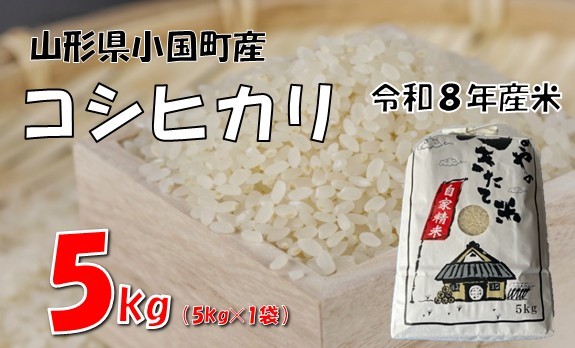 
                  【令和８年産 新米】コシヒカリ5kg　大谷農園
                