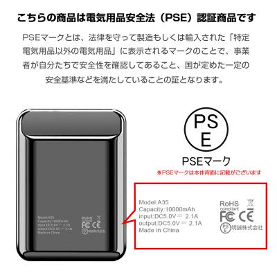 ふるさと納税 名古屋市 10000mAh 大容量 モバイルバッテリー <グレー> 【PL保険加入済み製品・安心】 |  | 03