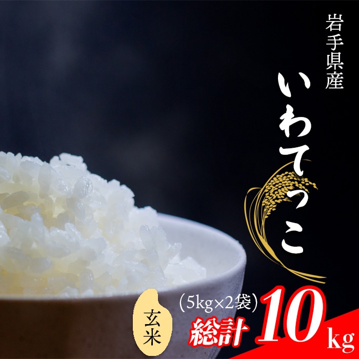 CL-122 いわてっこ 玄米 10kg （5kg×2袋） 【中沢農産】