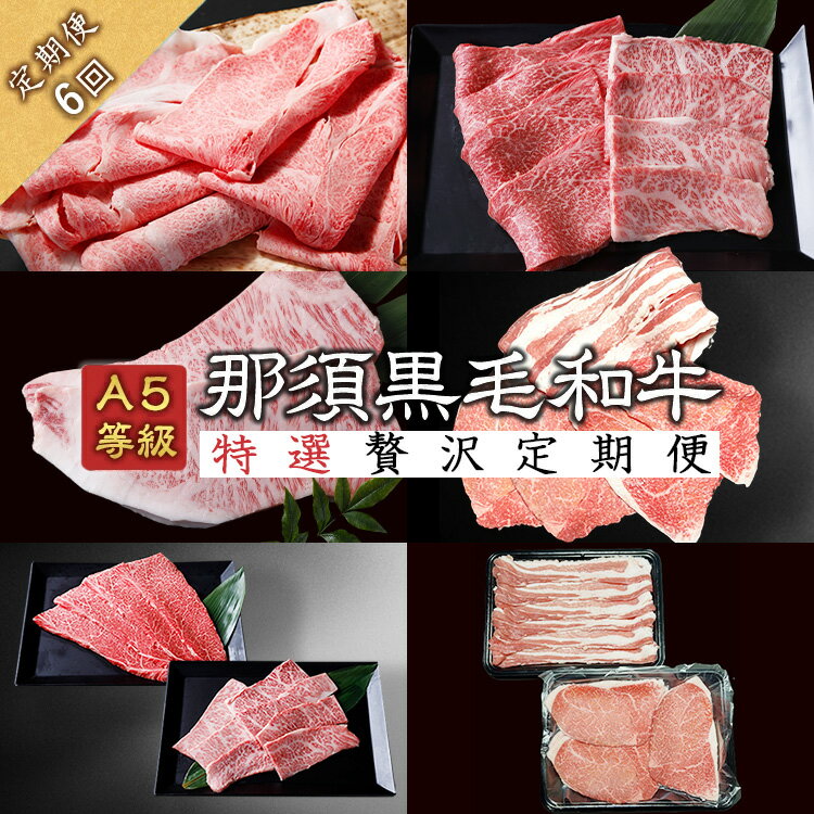 【ふるさと納税】【定期便6ヵ月】A5等級 那須黒毛和牛 特選贅沢定期便〔P-332〕| 牛肉 国産 赤身 那須和牛 黒毛和牛 那須黒毛和牛 とちぎ和牛 栃木和牛 ブランド牛 A5 すき焼き しゃぶしゃぶ 焼肉 ステーキ 夜ご飯 夜ごはん 晩ご飯 晩ごはん お取り寄せグルメ お中元 鶏春