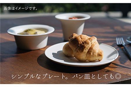 【波佐見焼】デルフト皿 プレート 18cm 白マット釉 2枚セット 食器 皿 【イロドリ】 [KE25]