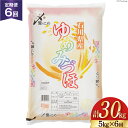 【ふるさと納税】【選べる発送月】 6回 定期便 米 石川県産 ゆめみづほ 5kg ×6回 総計 30kg 精米 [中橋商事 石川県 宝達志水町 38600978] お米 コメ 6ヶ月 6か月 白米 hurusatonouzei 発送時期が選べる 発送時期 指定 おこめ こめ レビューキャンペーン