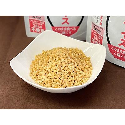 ふるさと納税 牛久市 牛久市産米100%使用　備食ライス(非常食)8袋セット(しお味&カレー味　各4袋) |  | 01