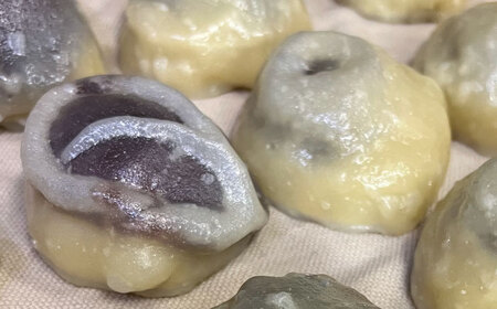 いきなり団子 約100g×20個入 / 和菓子 芋 あんこ スイーツ 郷土菓子 冷凍【粋也庵】[AYCE015]