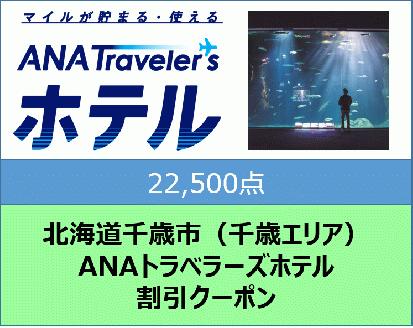 北海道千歳市（千歳エリア）ANAトラベラーズホテル割引クーポン（22,500点分）