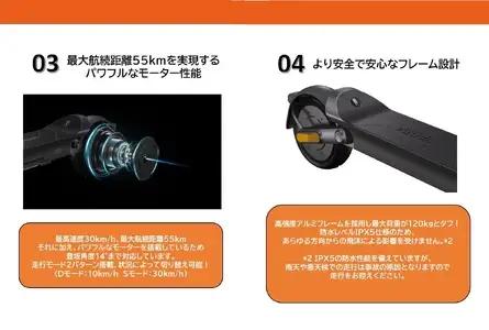 【一般原付モデル】【２台セット】公道走行が可能な電動キックボード YDX2【ハセガワモビリティ×YADEA】