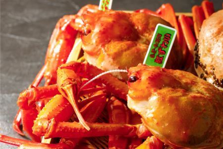 【能登半島 漁協直送】 活 紅ズワイガニ (中サイズ） 5尾 計3kg前後