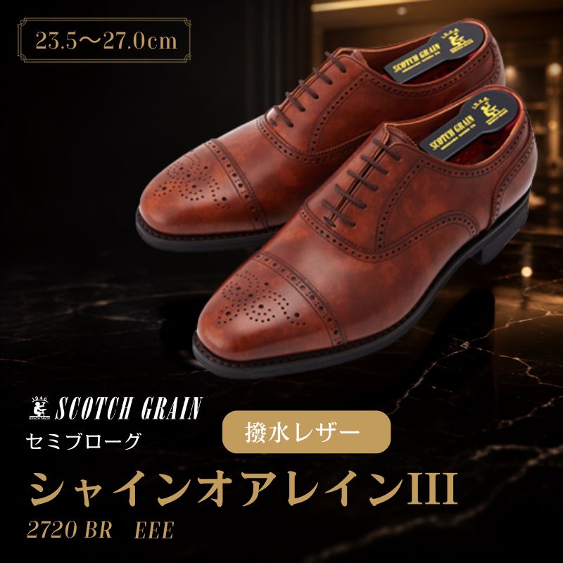 スコッチグレイン ビジネスシューズ メンズ シャインオア