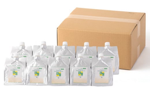 【葉肉なし】有機アロエベラ・ドリンク  パウチタイプ10個