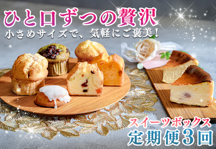 【定期便3回】贅沢 スイーツ ボックス 人気 ケーキ 詰め合わせ デザート おやつ チーズケーキ 苺