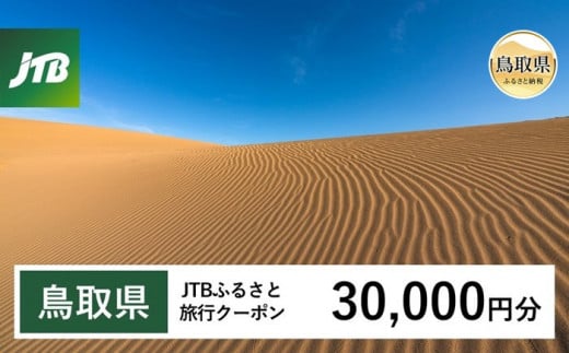 F24-117 【鳥取県】JTBふるさと旅行クーポン　30,000円