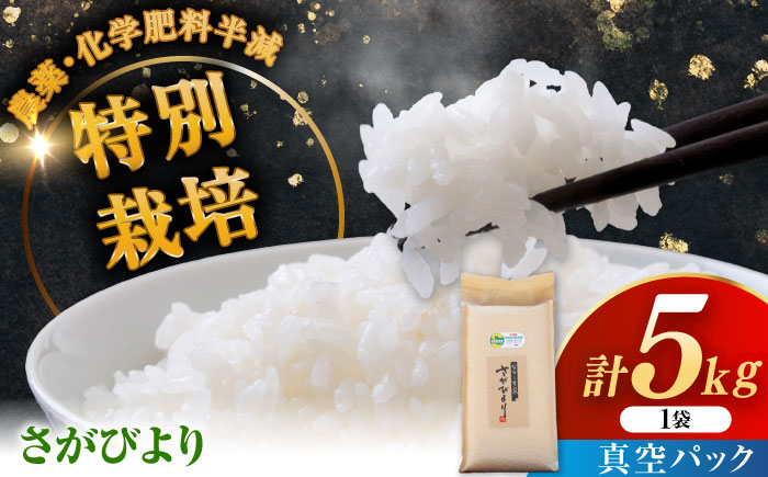 令和7年産 ななしま家 さがびより5kg / 精米 / 佐賀県 / 有限会社七島農産 [41AHAC002]