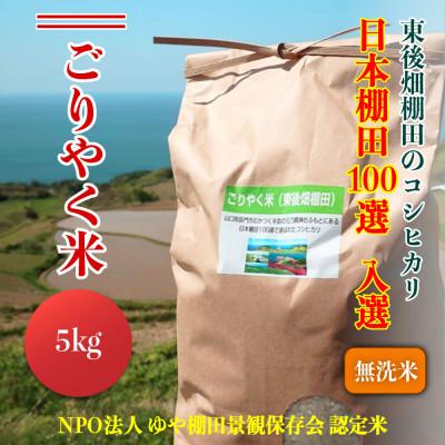 ふるさと納税 長門市 こしひかり「ごりやく米」無洗米5kg【令和7年産】(1030)