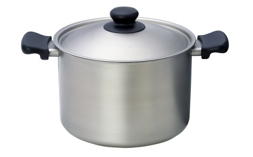 柳宗理デザイン ステンレス・アルミ三層鋼 深型両手鍋 FC033004