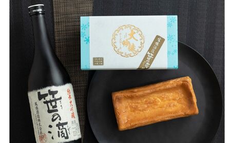 鳳鳴酒造「純米大吟醸・笹の滴を使ったチーズケーキ」 AR19