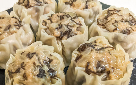 焼売 【全3回定期便】もずくシューマイ 8個入り (8個入り×1P)  BCBL020 惣菜