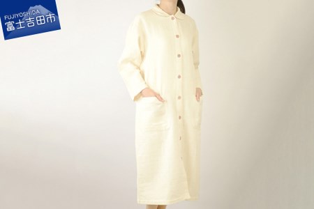 オーガニックコットン100% 2重織り リラクシングウェア 婦人 M パジャマ 寝具