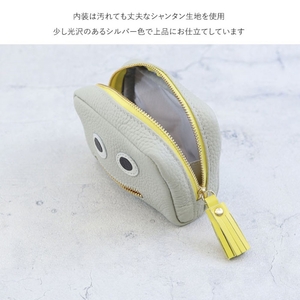 【通しマチ/ニッコリポーチSMALL/全20色】毎日の相棒♪定番/通しマチ仕様のふっくらモンスターマルチポーチ レディース 化粧ポーチ コスメ ミニ マルチ 小さめ プレゼント コンパクト トラベル 