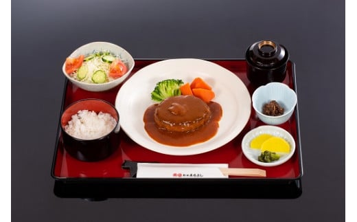 348まるよし伊勢おはらい町店　松阪牛牛鍋（切り落とし） or 松阪牛ハンバーグ（デミグラスソースorきのこ餡ソース）　ペアお食事券