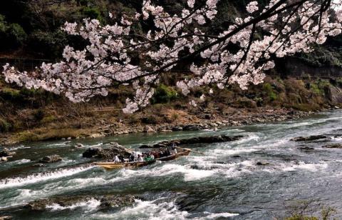 保津川下り乗船券ペアチケット(大人2枚） ≪京都 観光 郊外 体験 急流 嵐山≫