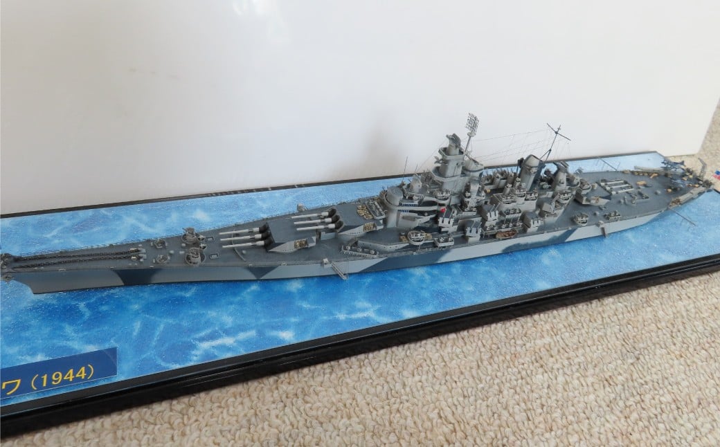 
            プロプラモデラーが作る！ 一点物 戦艦 「アイオワ」 1/700 （完成品） タミヤベースプラモデル （MG誌掲載作品） 高級アクリルケース付き アイオワ級戦艦 軍艦 プラモデル アメリカ海軍 タミヤキット タミヤ プロプラモデラー 岡山県 奈義町
          
