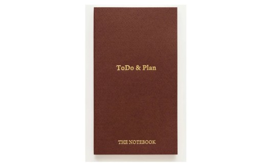 ToDo＆Plan　タスク管理ノート A5 スリム【ブラウン】 SZ0280