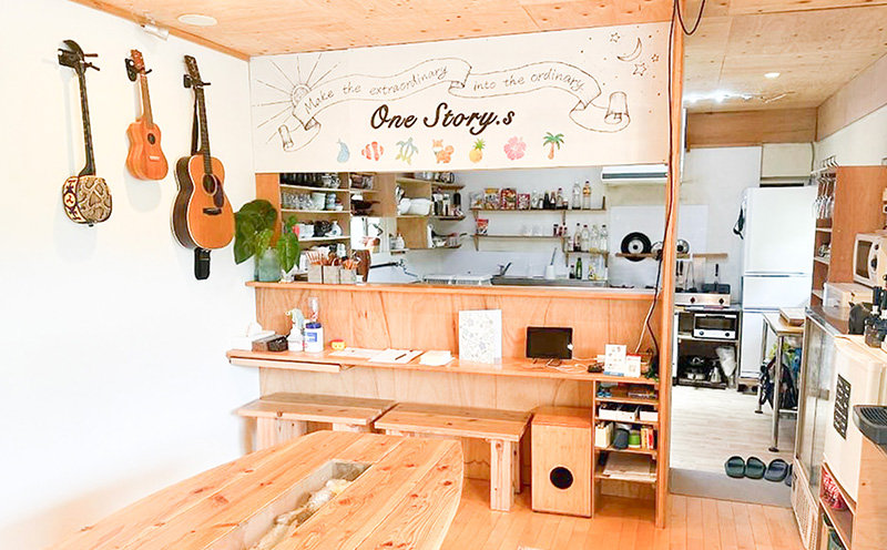 【One story.s】宿泊補助券　1万円分 宿泊 宿 補助券 ゲストハウス ドミトリー ワンストーリーズ シュノーケリング マリン マリンスポーツ コワーキング ワーケーション 個室 コリビング 