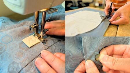 着物シャツ　Lサイズ　150-018