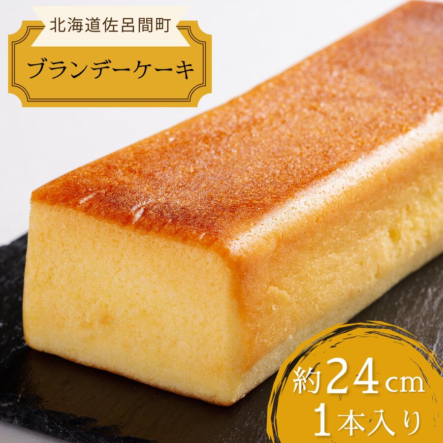 【ふるさと納税】 しっとり香る大人スイーツ ブランデーケーキ 24cm×1本 【 ふるさと納税 人気 おすすめ ランキング 菓子 ケーキ ブランデーケーキ ブランデー スイーツ 大人 甘い 美味しい 北海道 佐呂間町 送料無料 】 SRMJ034