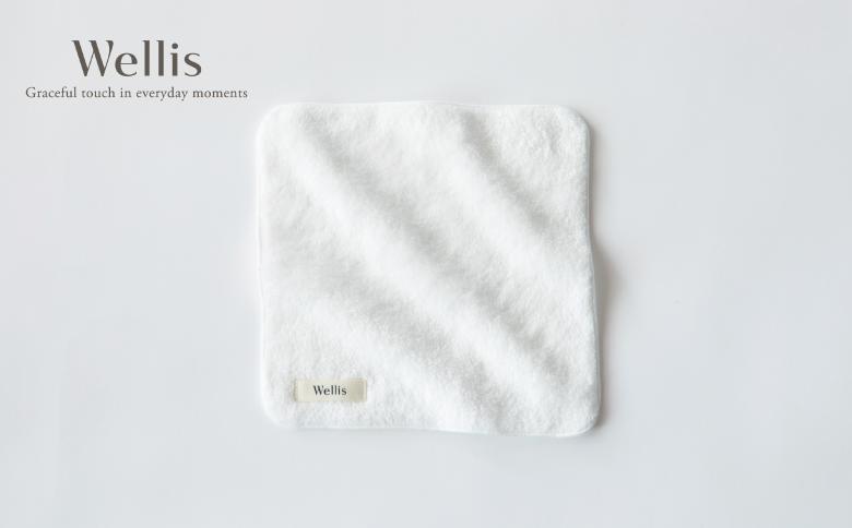 
                  Wellis【極上の肌心地】タオルハンカチ2枚 ナチュラルホワイト（009_5128）
                