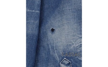 【SIZE:FREE】T-ASSACレディースデニムシャツ「DENIM SH LONG/LIGHT INDIGO」