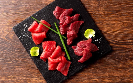 熊本特産馬刺し 赤身食べ比べセット 馬刺 馬肉 ばさし 計約160g