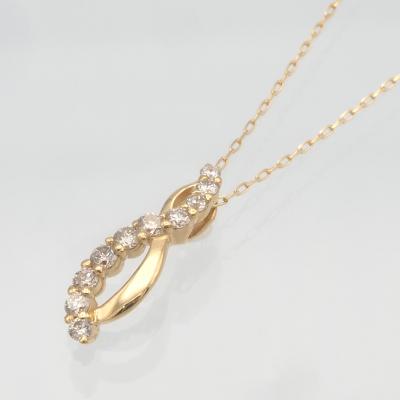 ふるさと納税 甲府市 K18　0.20ct　ダイヤモンド ペンダントネックレス　FHH-019729 |  | 02