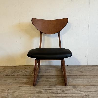 ふるさと納税 富田林市 Lager Chair(ラガーチェア)プレザント ブラック ダークブラウンフレーム【SWOF】 |  | 03