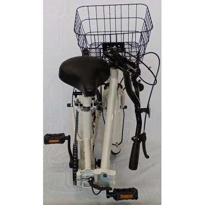 ふるさと納税 四日市市 オリタタミ自転車20型　バスケット付　ベージュ |  | 03