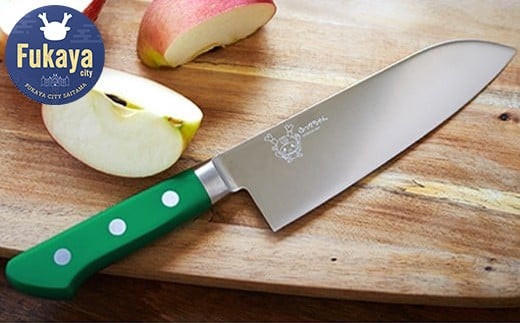 キッチンが華やかに！ふっかちゃん色のステンレス包丁 　【11218-0052】