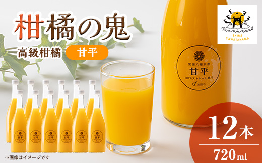 甘平ジュース720ml×12本【H56-83】【1668687】