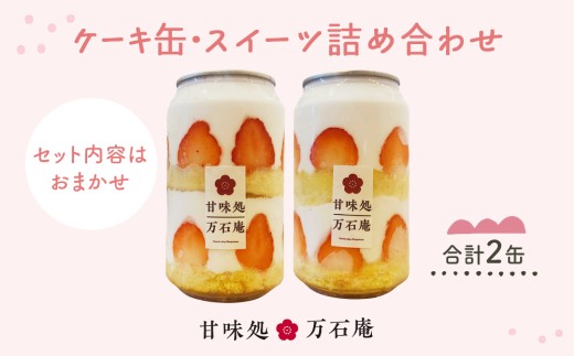 ケーキ缶、スイーツ詰め合わせセット 缶詰 2個 冷凍 お菓子 ケーキ スイーツ 果物 フルーツ ティラミス 生クリーム おしゃれ 手作り 可愛い 美味しい スイーツギフト プレゼント 取り寄せ 人気 ギフト お取り寄せ 宮城県 石巻市 送料無料 ふるさと納税