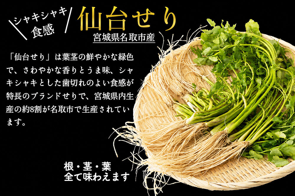 鍋【期間限定】【お届け日時指定必須（10月1日以降お届け）】 仙台せり鍋セット 野田鴨（4～5人前） 漁亭 浜や 宮城ブランド 野田鴨で食す