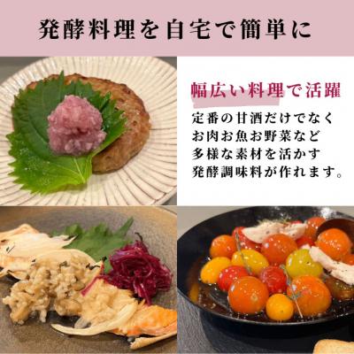 ふるさと納税 庄内町 さくら糀屋 生糀 400g 庄内産特別栽培米使用 甘酒 味噌 調味料作りに |  | 03