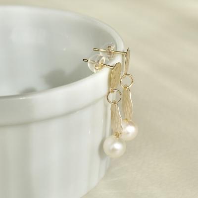 ふるさと納税 甲府市 【ジュエリー】K10 イエローゴールド キラキラ パール ピアス 保証書付 SE-2062 |  | 01