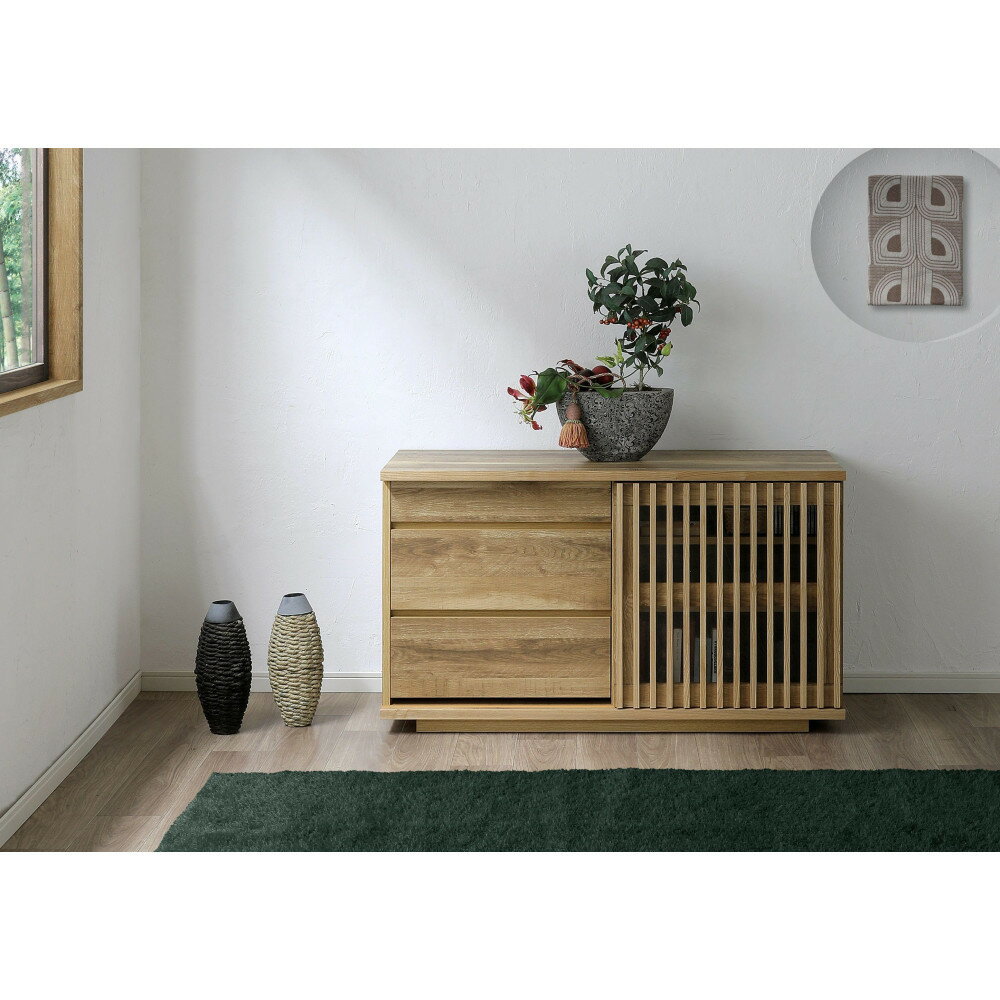 【ふるさと納税】【カラー選択可】大川家具 幅120cm サイドボード -value-バリュー | インテリア ファニチャー 人気 おすすめ 送料無料
