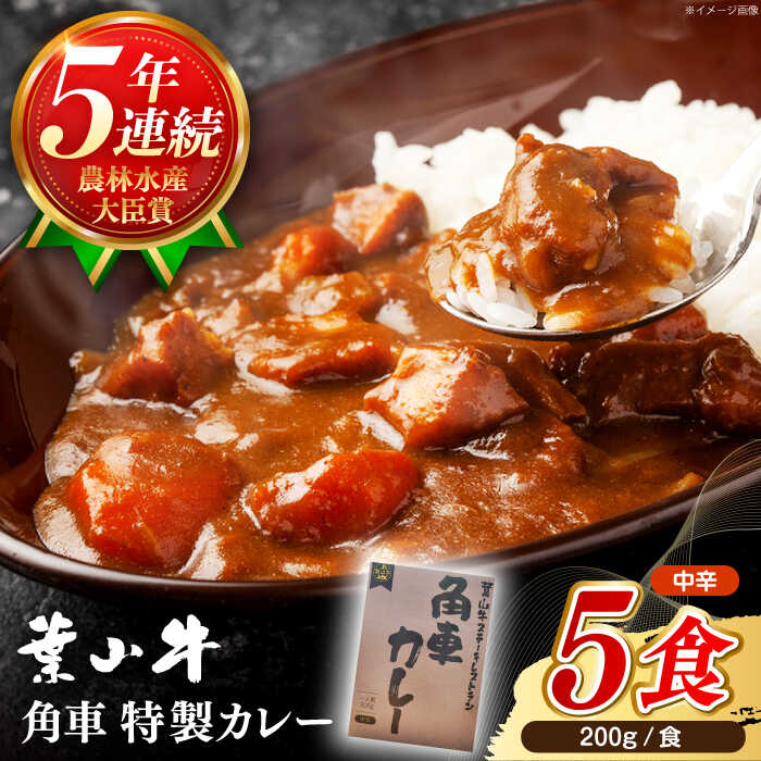 【ふるさと納税】国産 和牛 A5ランク 葉山牛入り角車カレー 1人前 200g × 5パック 牛肉 黒毛和牛 レトルトカレー 肉 カレー レトルト レトルト食品 ビーフカレー 【葉山牛ステーキレストラン 角車】[ASBD011]