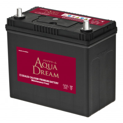 AQUADREAM PLATINUM 自動車始動用バッテリー ISS車対応  N-75R 1個【配送不可地域：沖縄県】