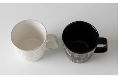 【波佐見焼】ファブリック ペア マグカップ 食器 皿 【奥川陶器】 [KB39] 波佐見焼